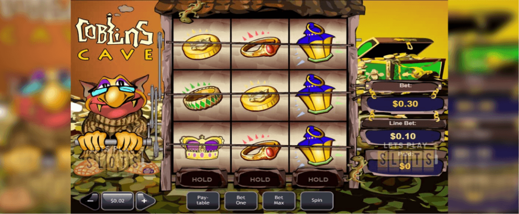 Goblin's Cave ir trīs ruļļu tiešsaistes automāts ar dārgumu tematiku un daudziem pārsteigumiem.